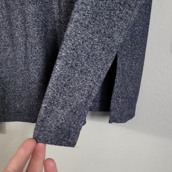 Abercrombie & Fitch Women Long Sleeve Shirt Size XS/S Gray Oversized Tunic Grey - Picture 7 of 11